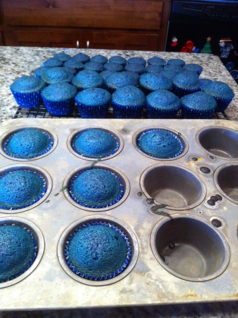 cupcakes in pan