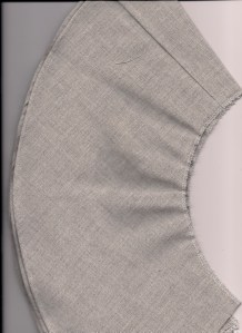 Marc Jacobs stretch cotton peplum