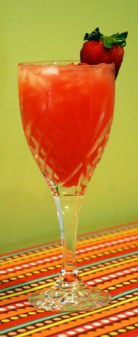 strawberry wine cooler